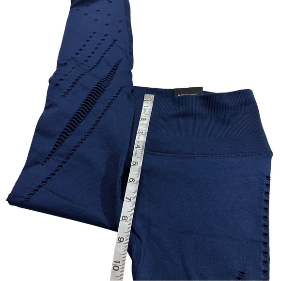 Victorias Secret Sport Seamless Stretch 7/8 Tight Women Blue Legging Sz Sm NWT - Picture 5 of 14